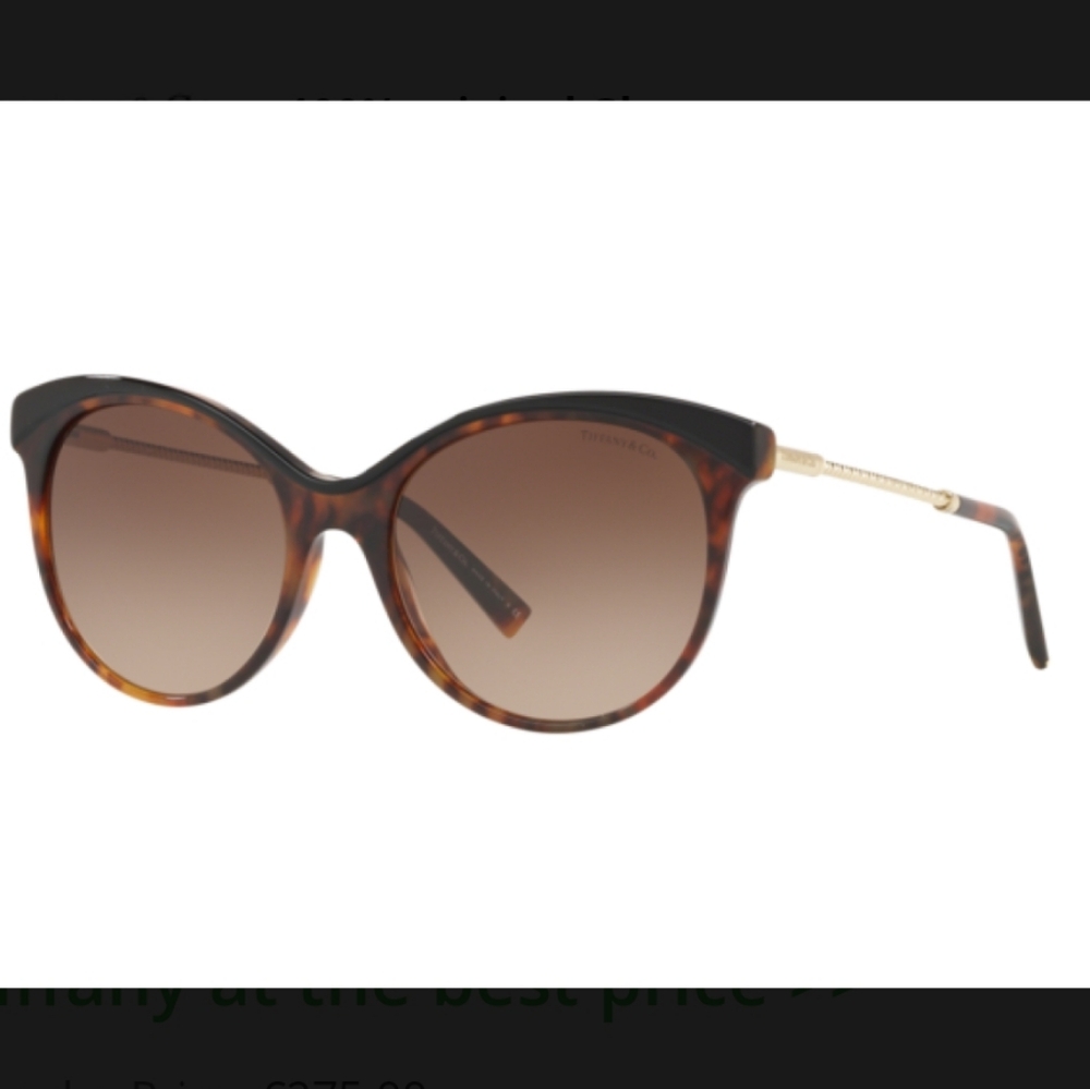 Tiffany & Company Sunglasses Cat Eye Luxury. TF 4149 003 Designer Luxury